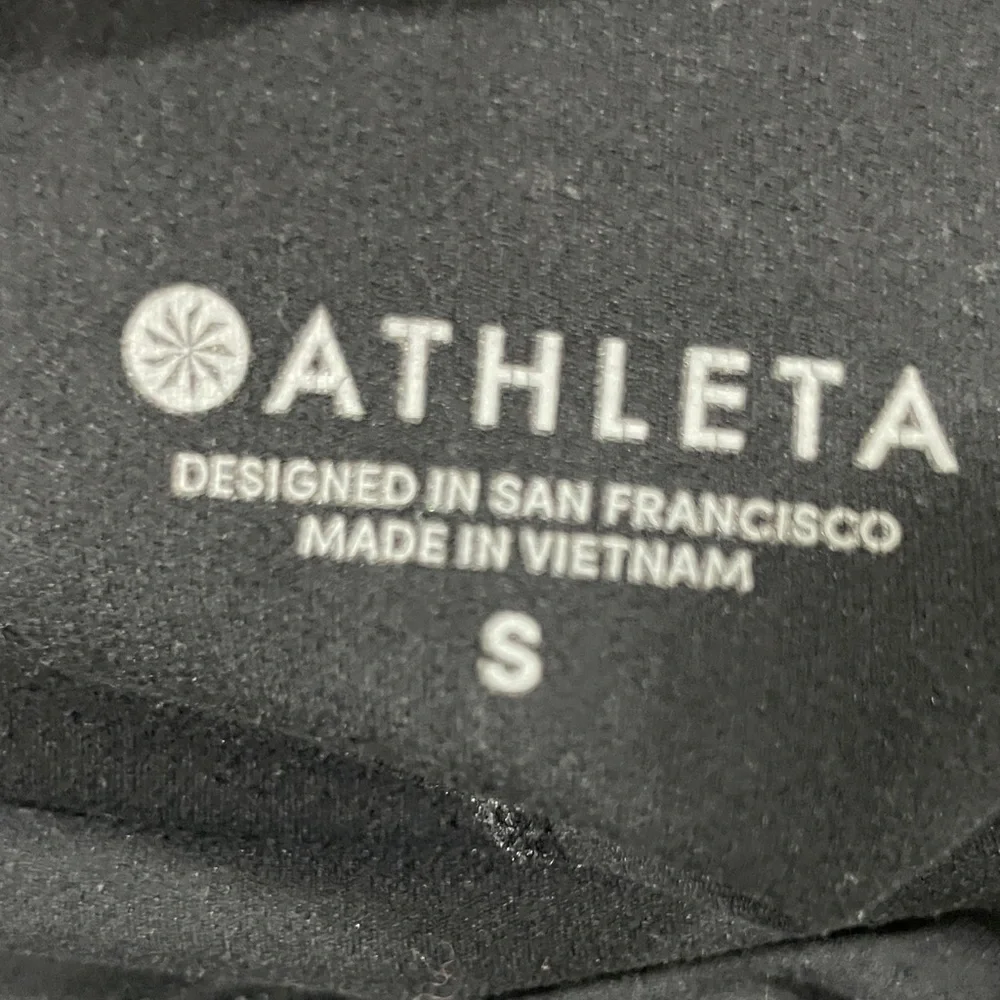 Athleta athletic Black High-Waisted Leggings - Picture 2 of 3